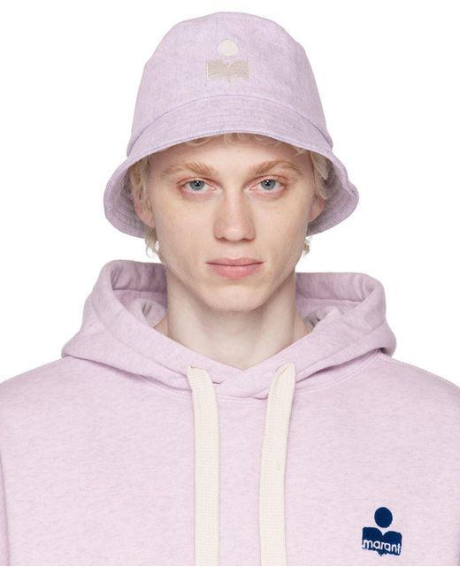 Isabel Marant Blue & Purple Haley Bucket Hat