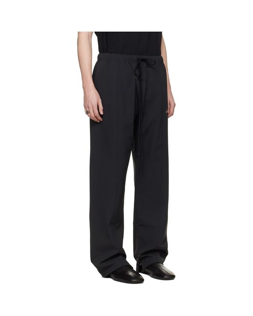 Fear Of God Black Signature Track Pants for men