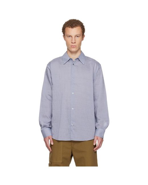 Studio Nicholson Blue View Shirt for men