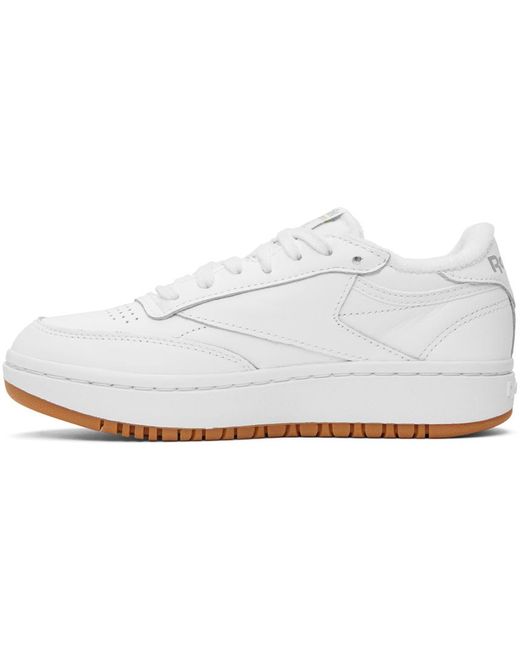 Reebok Black White Club C Double Sneakers