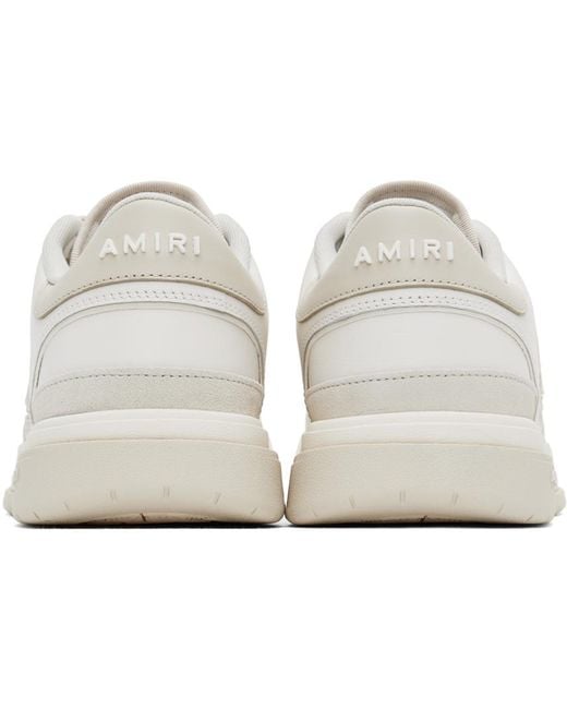 Amiri Black Off-white Classic Low Sneakers for men