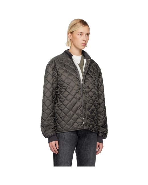 Maison Margiela Black Quilted Jacket