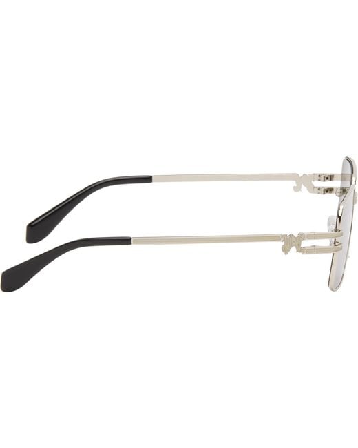 Palm Angels Gray Imperial Sunglasses for men
