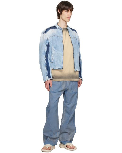 Pantalon de survêtement D-Martians bleu DIESEL pour homme en coloris Blue