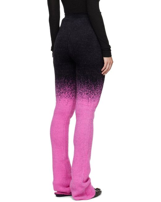 OTTOLINGER Black Ssense Exclusive & Knit Exaggerated Lounge Pants