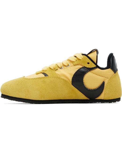 MARINE SERRE Yellow Ms Rise Iii Sneakers