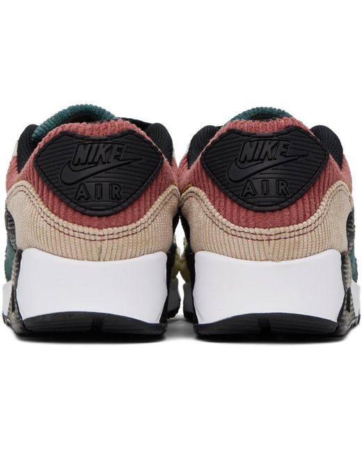 Nike Black Multicolor Air Max 90 Sneakers