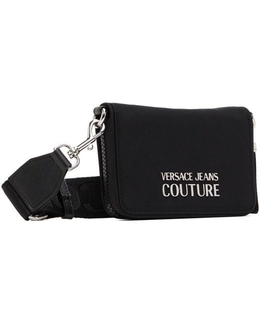 Versace Black Sporty Logo Bag