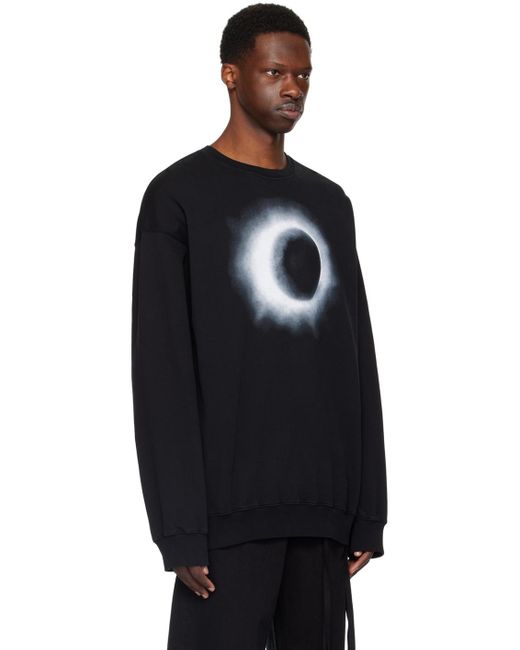Ann Demeulemeester Blue Wannes Eclipse Sweatshirt for men