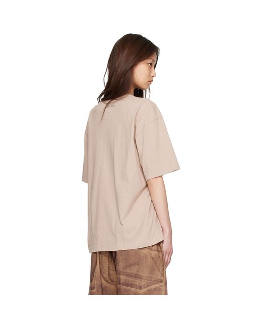 Acne Natural 'Talk To You Soon' T-Shirt