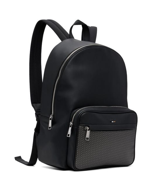 Boss Black Emed-Logo Backpack for men