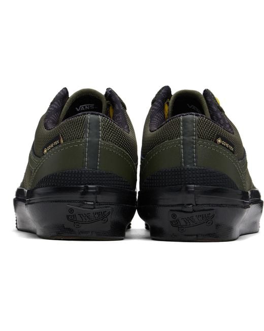 Vans Black Khaki Premium Old Skool Gore-Tex Sneakers