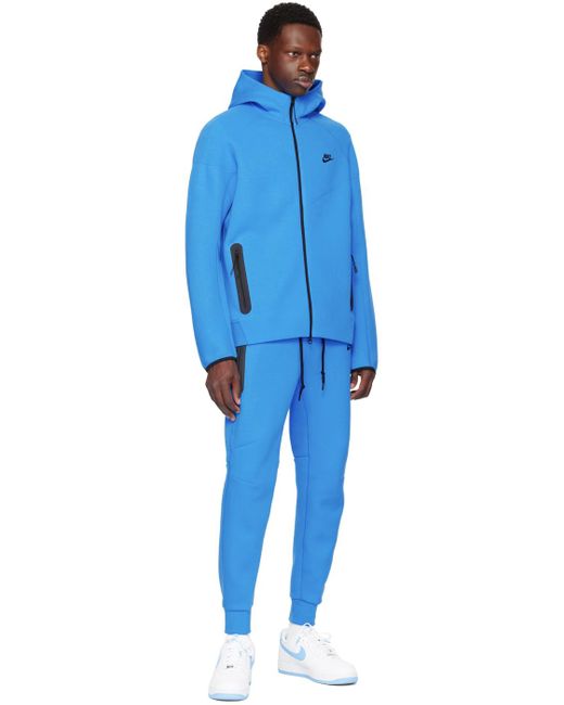 Nike Blue Lightweight Hoodie for men