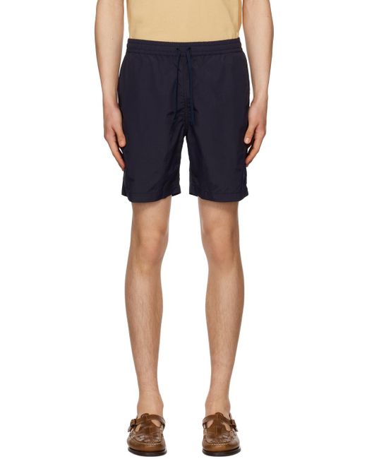 Universal Works Blue Beach Shorts for men