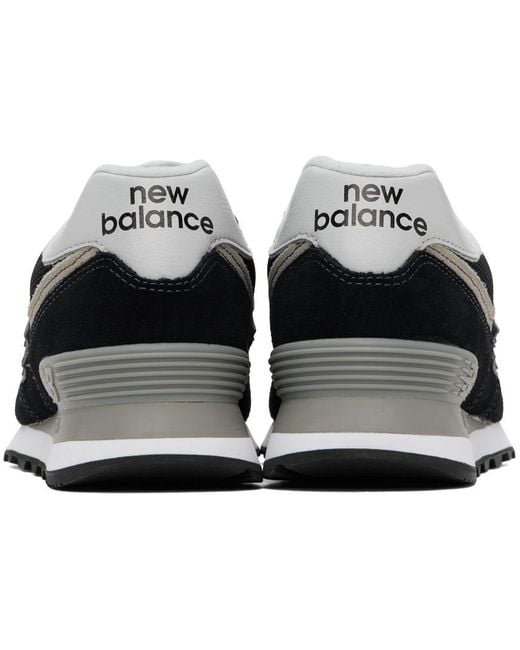 New Balance Black 574 Core Sneakers for men