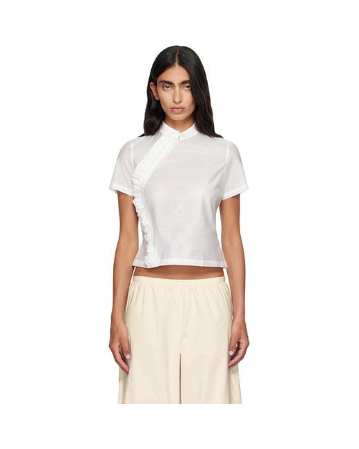 Paloma Wool White Gaspar Top