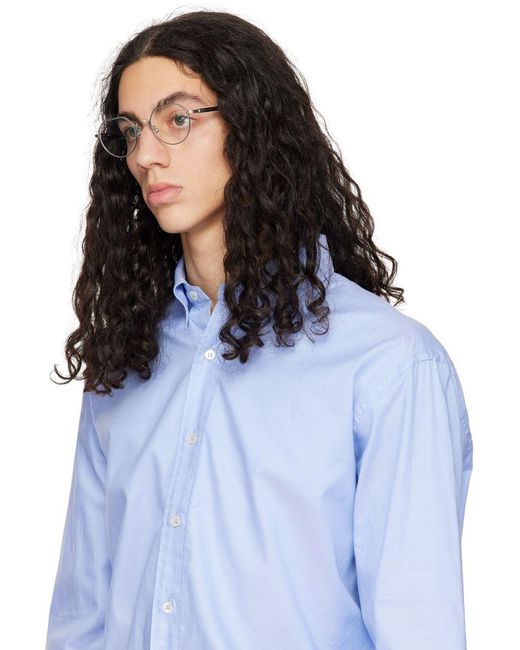 Matsuda Silver M3108 Glasses in Black for Men | Lyst