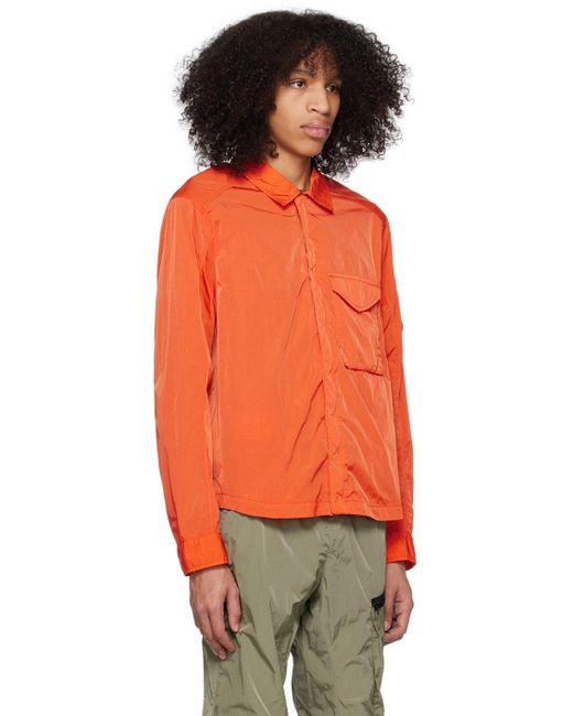 C.P. Company C.p. Company Orange Chrome-r Jacket for Men | Lyst