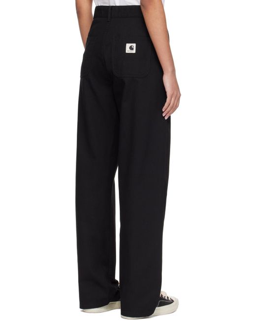 Pantalon noir Carhartt en coloris Black