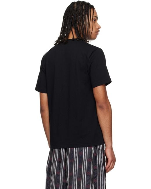 A Bathing Ape Black 1St Camo Separate Shark T-Shirt for men