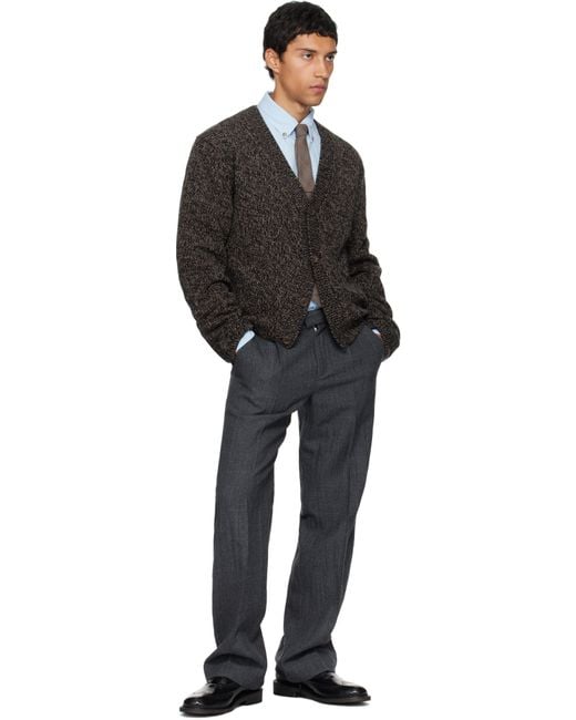 Our Legacy Black Brogue Parade Derbys for men