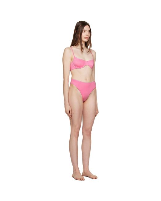 Frankie's Bikinis Black Ssense Exclusive Pamjenna Bikini