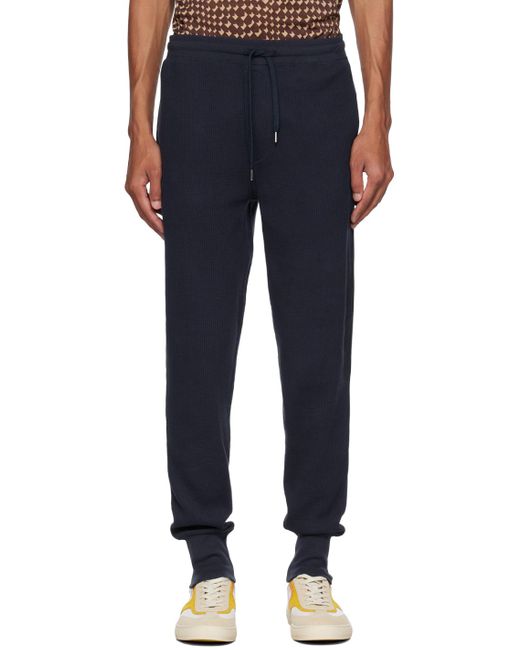 Paul Smith Blue Navy Drawstring Sweatpants for men