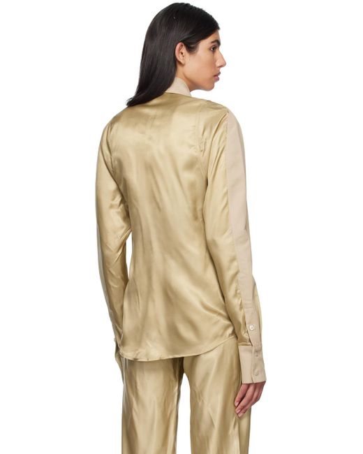 Bianca Saunders Natural Row Back Shirt