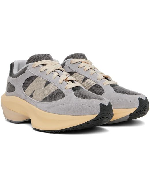 New Balance Black Gray & Khaki Wrpd Runner Sneakers for men