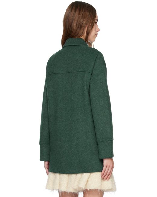 Vince Green Button-down Jacket