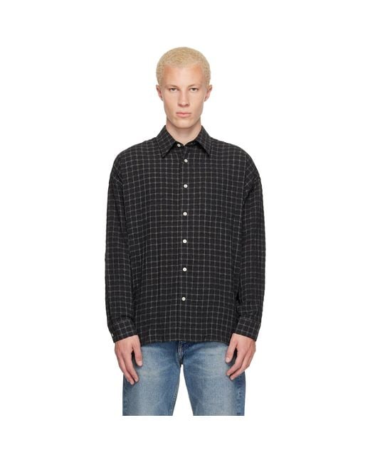 sunflower Black Stable Shirt for men