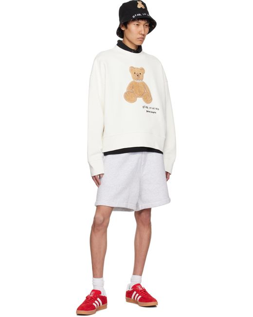 メンズ Palm Angels ホワイト 'Bear White