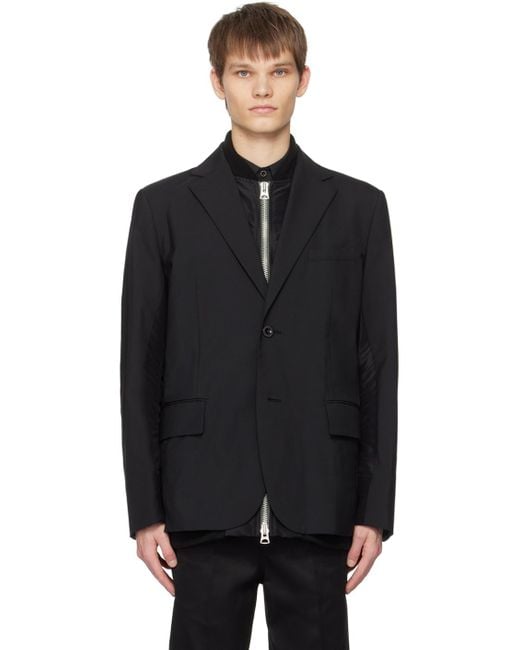 sacai 24SS パネルテーラードジャケット 1 sacai 24SS パネルテーラードジャケット 1