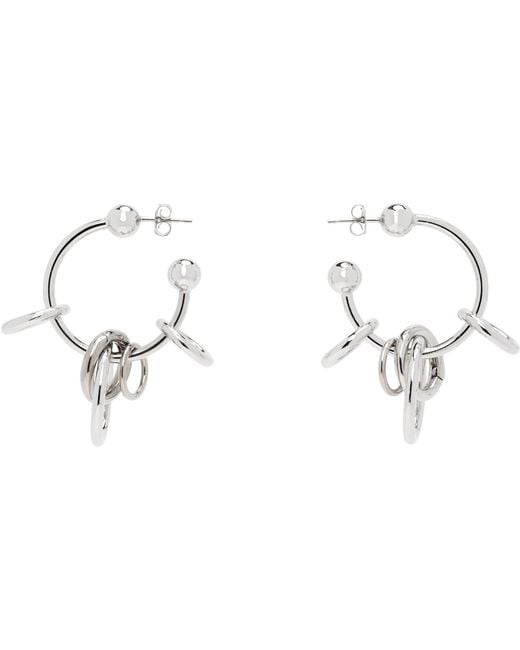 Justine Clenquet Metallic Harriet Earrings