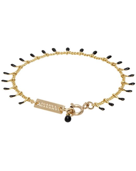 Isabel Marant Black Gold Casablanca Bracelet