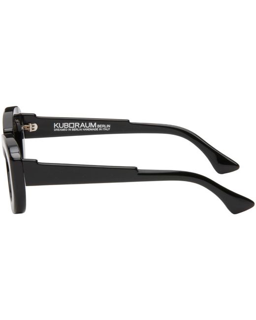 Kuboraum Black X23 Sunglasses for men
