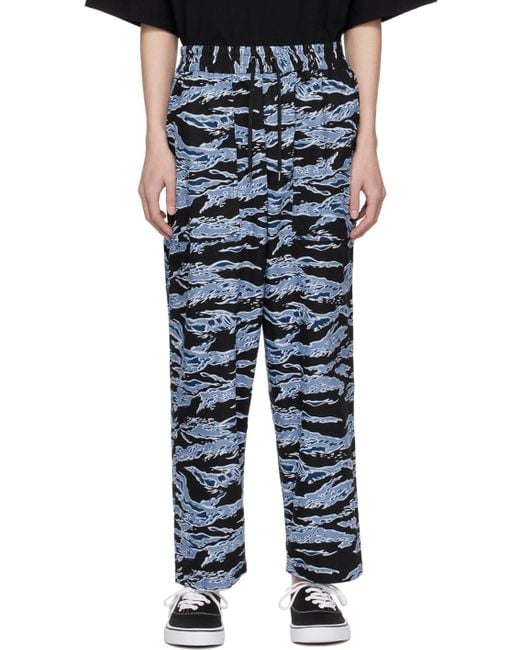 Fumito Ganryu Blue Phenomenon Edition Trousers for men