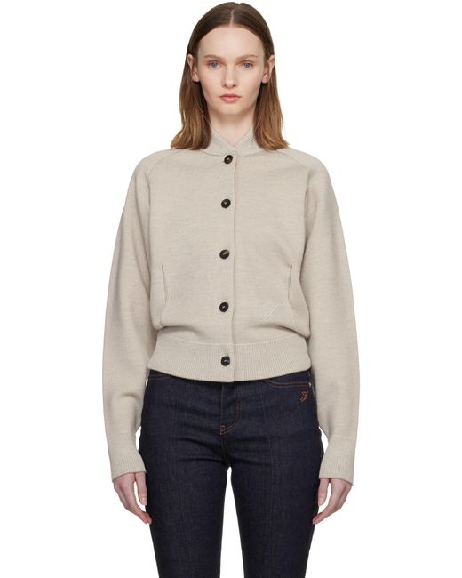Jacquemus レディース ベージュ 'The Lavande' カーディガン