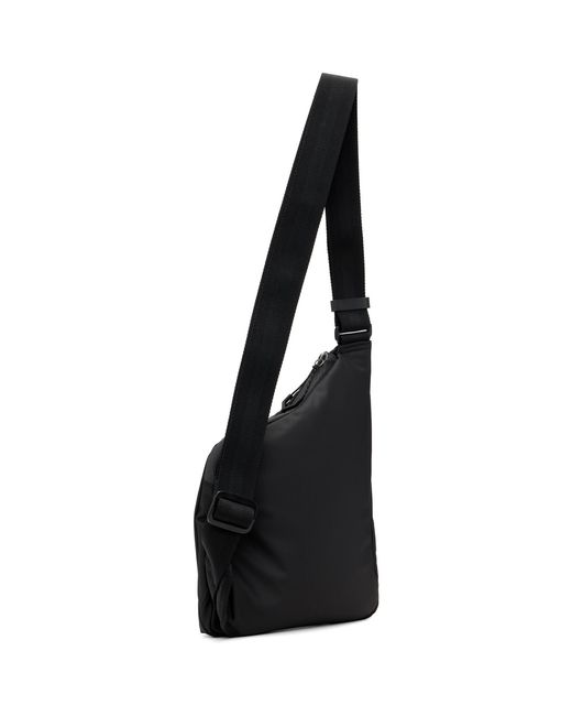 Boss Black Canvas Messenger Bag for men
