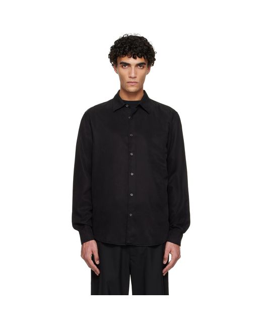 Hope Black Regular Fit Shirt for men