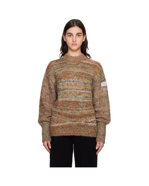 Pull Marbré Multicolore Adererror en coloris Brown