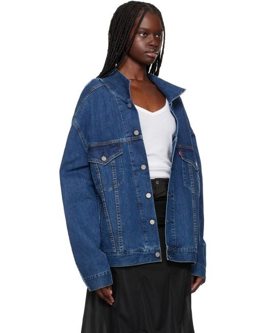 Bless Blue The Cristaseya Edition Paneled Denim Jacket