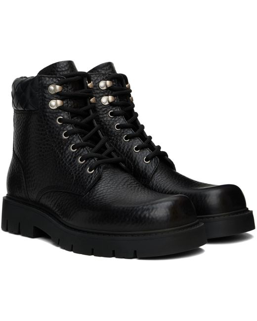 Bottega Veneta Black Haddock Boots for men