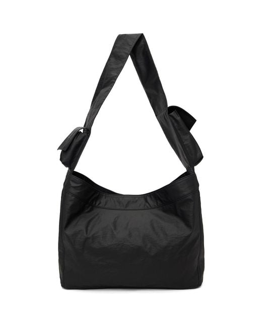 Y-3 Black L Newspaper Bag for men