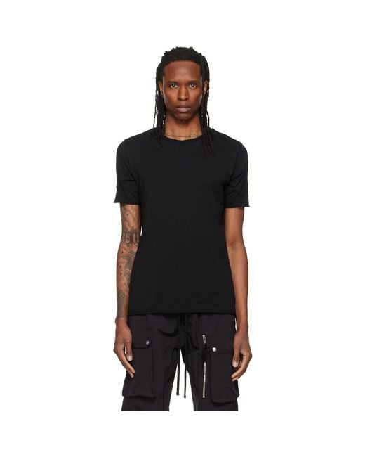 Thom Krom Black Ts 986 T-Shirt for men