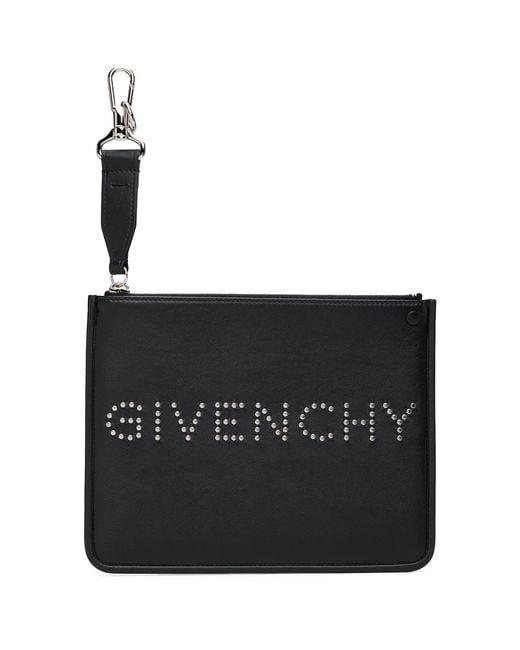 Givenchy Black Zipped Pouch for men