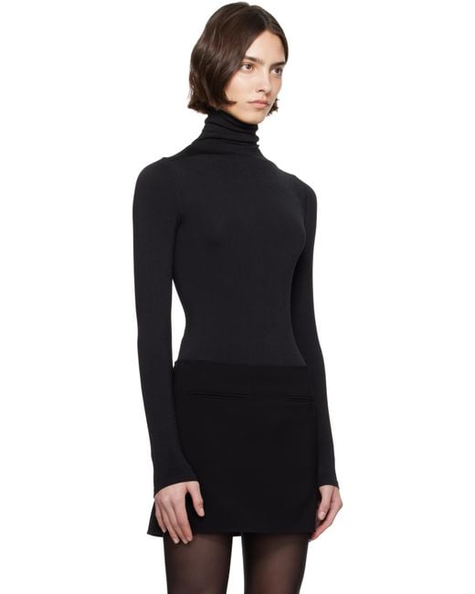 Wolford ブラック Colorado String ボディスーツ Black