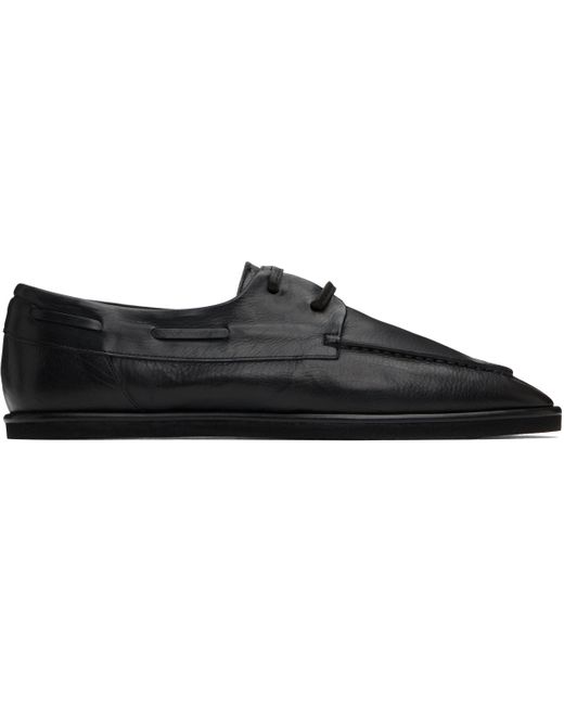 靴 AURALEE 25SS SOFT LEATHER DECK SHOES 7 Auralee Soft Leather Deck Shoes | Brown | Canoe Club