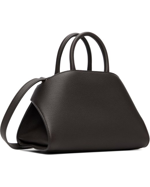 Ferragamo ブラウン ミニ Hug Bicolor バッグ Black