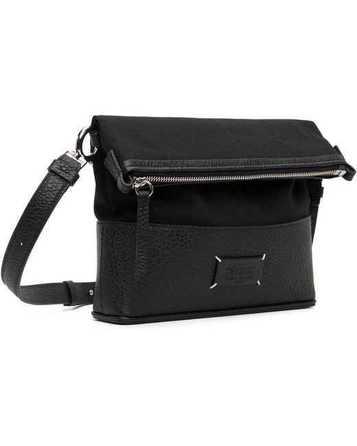 メンズ Maison Margiela ブラック スモール 5Ac バッグ Black